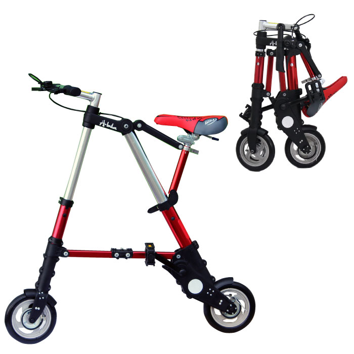 楽天市場】8インチタイヤ コンパクト折り畳み自転車 折り畳み自転車