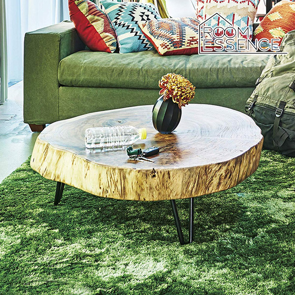 楽天市場】モンキーポッド ローテーブル センターテーブル 1枚板 木製