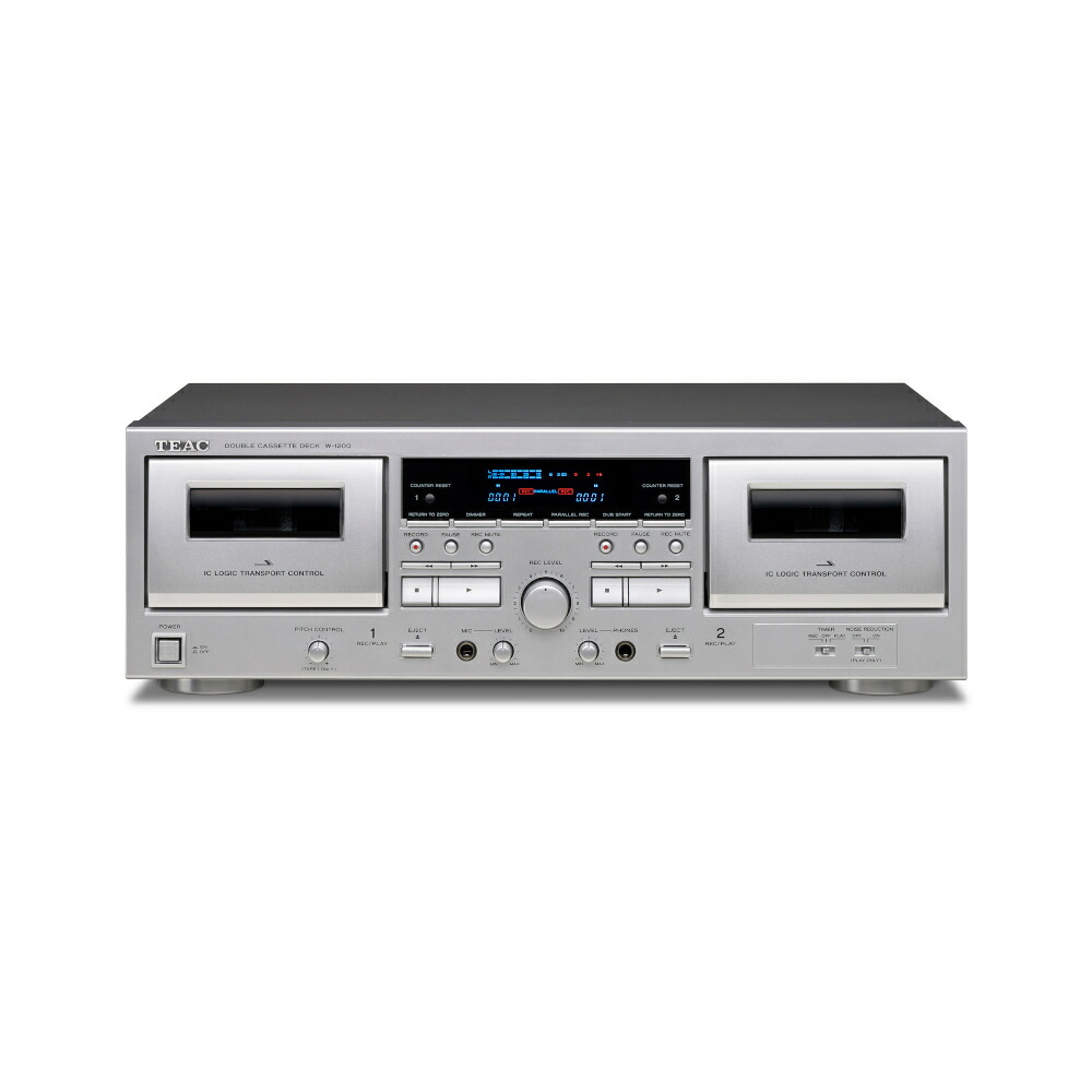楽天市場】TEAC - W-1200（ダブルカセットデッキ）【在庫有り即納