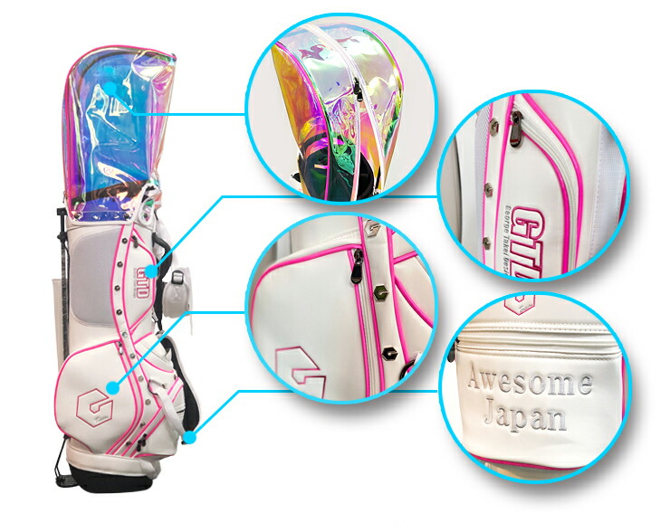 楽天市場】数量限定 GTD キャディーバッグ (全5色) ジョージ武井モデル