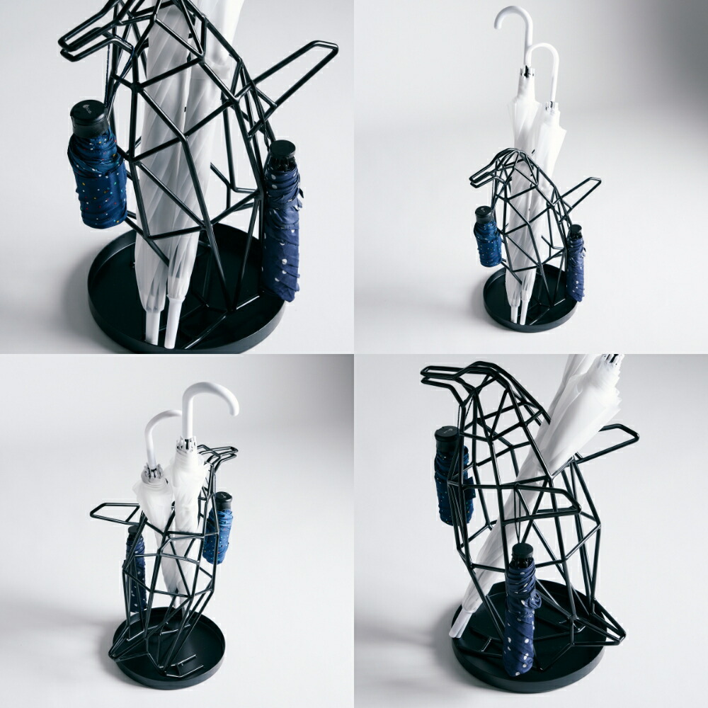 楽天市場】《全2色》ペンギンの傘立て シャドーワイヤー UMBRELLA