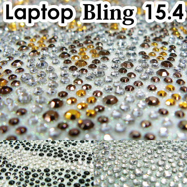 楽天市場】15.4型 きらきら ラインストーン シート Bling / 送料無料