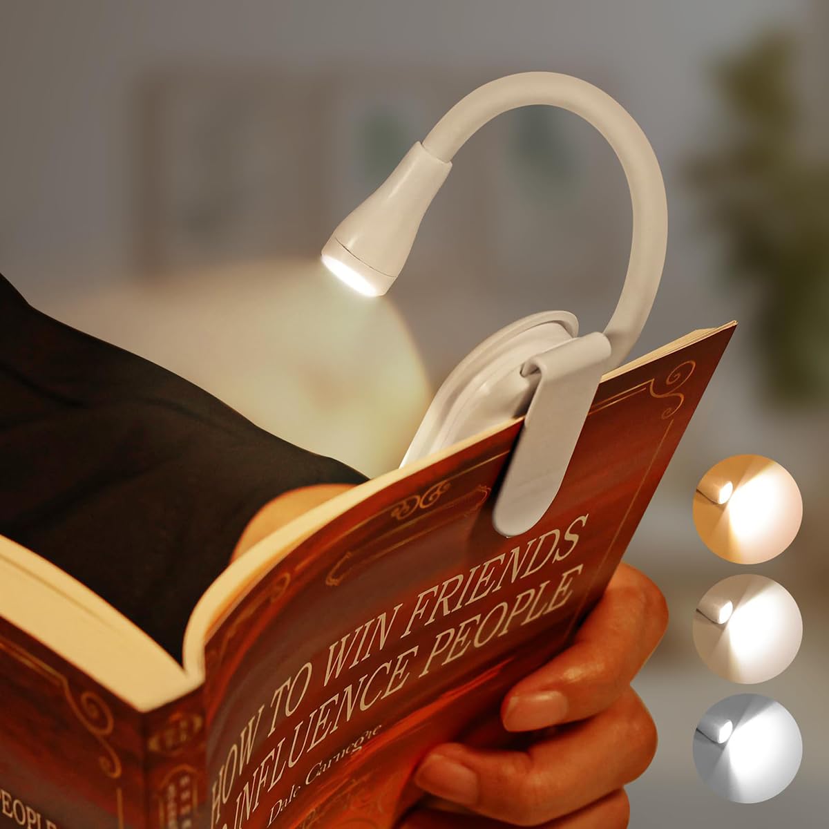 楽天市場】クリップライト 読書灯 ブックライト ミニクリップライト