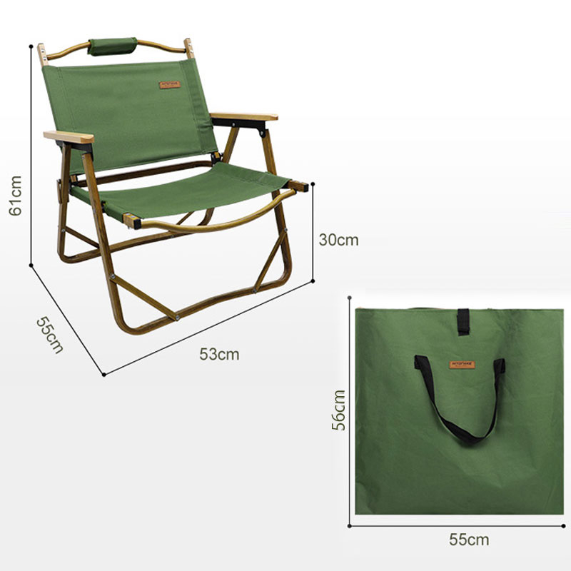 楽天市場】アウトドアチェア 木製 キャンプ 椅子 折りたたみ 軽量 携帯