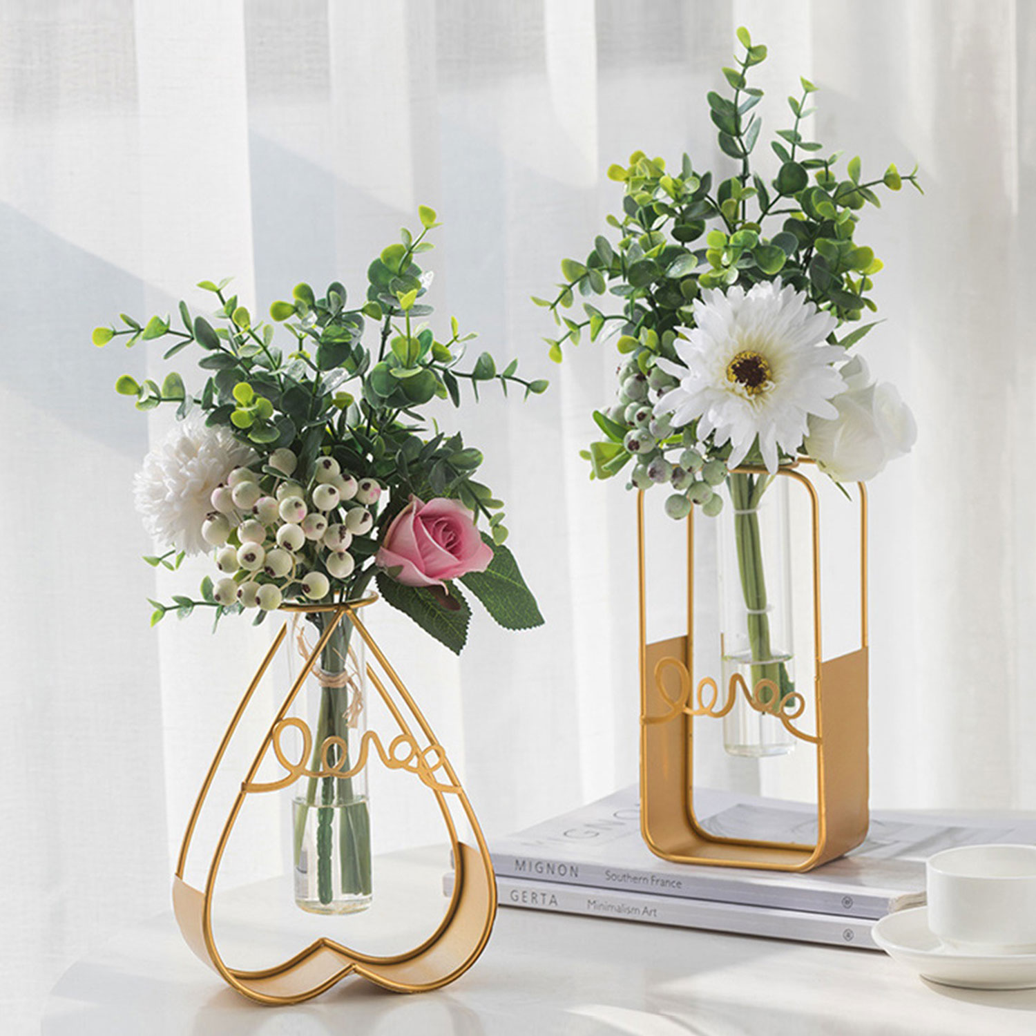 楽天市場】フラワーベース おしゃれ 試験管 花瓶 一輪挿し 室内 可愛い