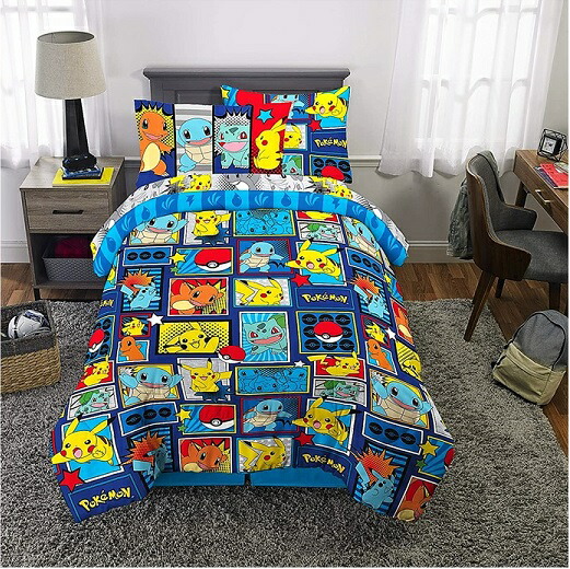 楽天市場】【Pokemon/ポケモン】 シングル 布団セット 掛け布団