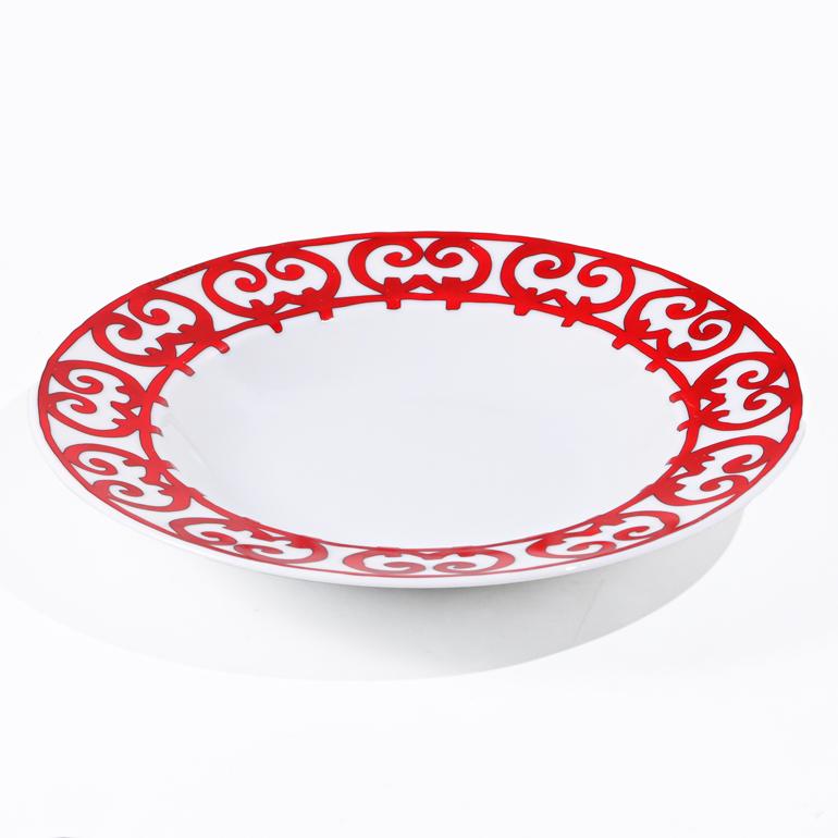 楽天市場】エルメス HERMES ディーププレート 22cm ペア 深皿 パスタ皿