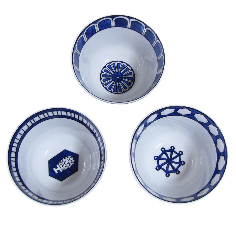 楽天市場】エルメス HERMES ブルーダイユール 030083p ラージボウル