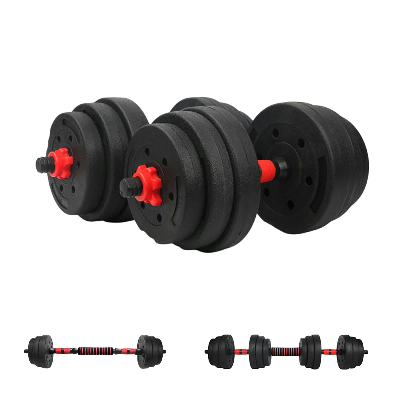 楽天市場】*20%OFFクーポン⇒2,672円*【送料無料】ダンベル 可変式