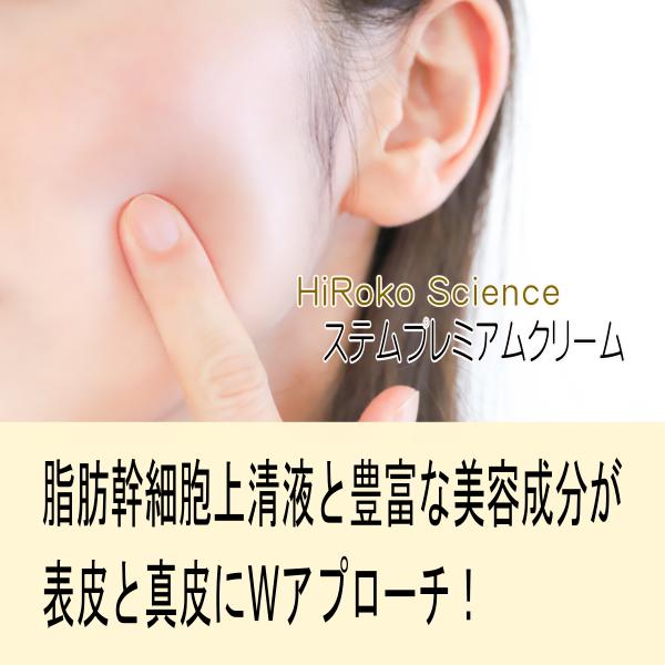 楽天市場】ヒロコサイエンス ステムプレミアムクリーム 60g 保湿