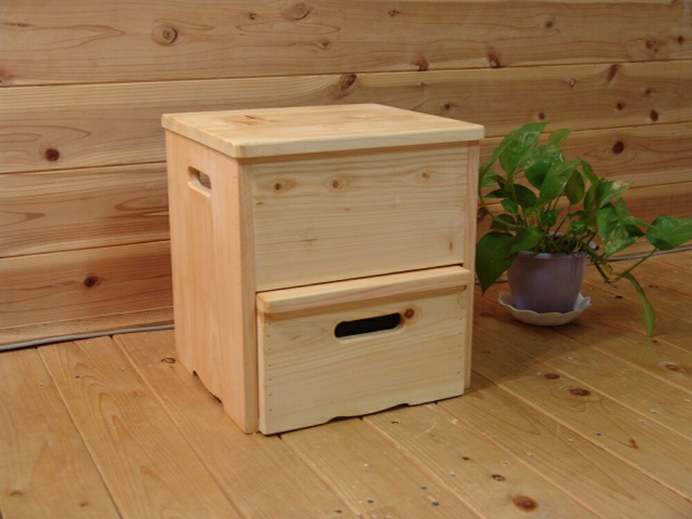 楽天市場】【期間限定10％OFF】踏み台 引き出し式踏み台 ライトオーク