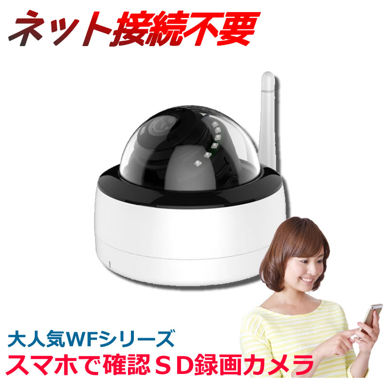 楽天市場】防犯カメラ sdカード録画 ドーム型 248万画素 屋外 家庭用