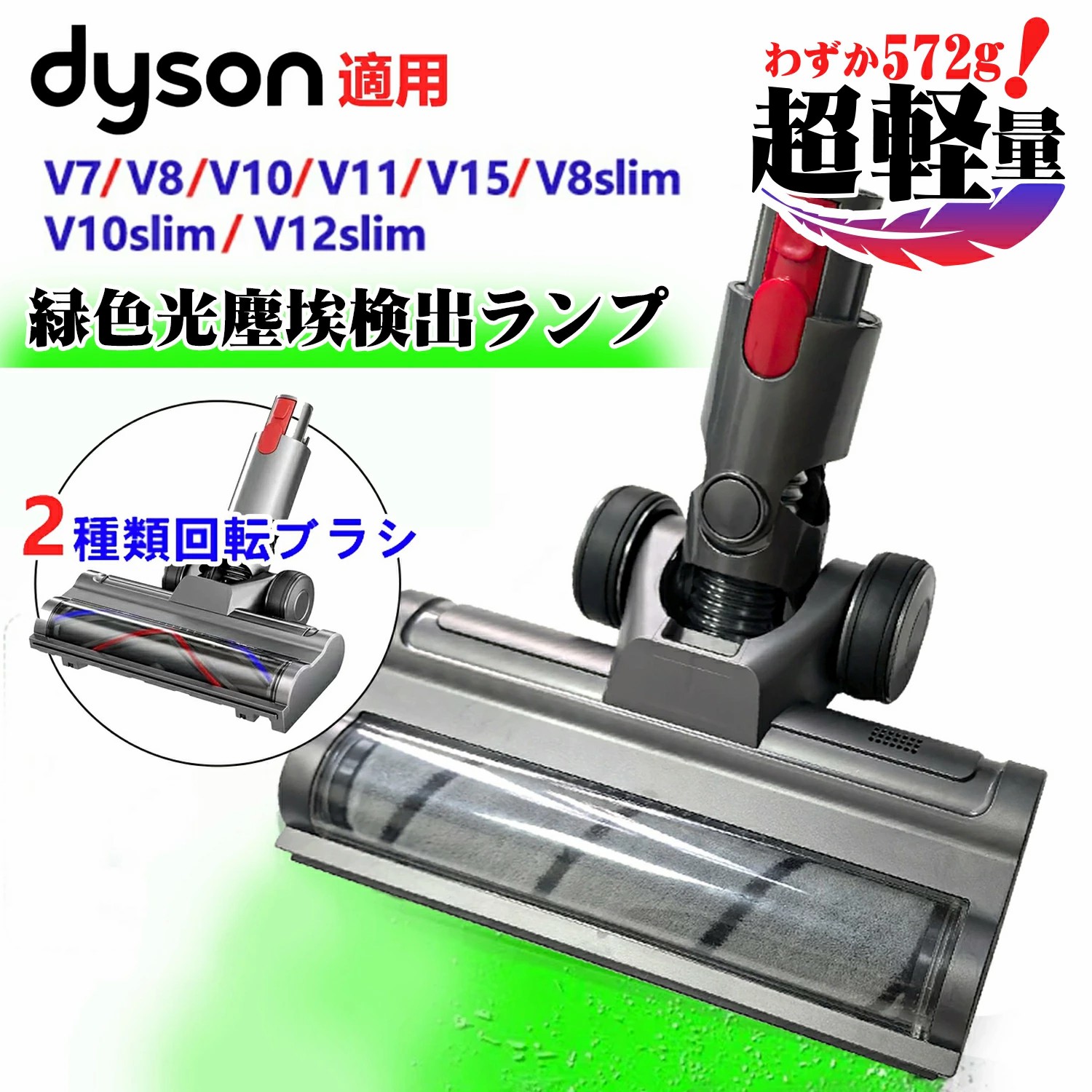 ソフトローラー dyson 純正 ヘッド 掃除機パーツ」の人気商品一覧