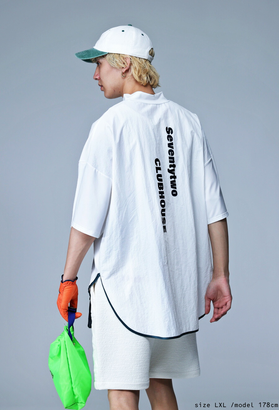 楽天市場】再入荷予定有!ANTIQUA GOLF×STCH 異素材トップス メンズ