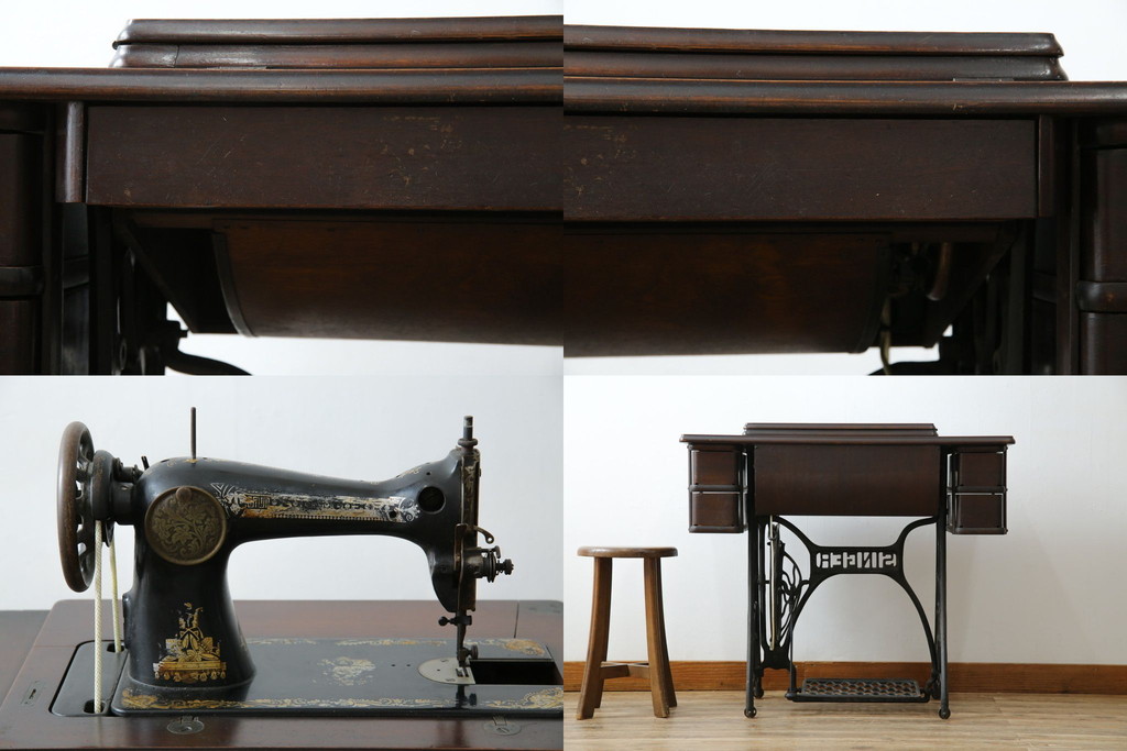 楽天市場】【ジャンク品】☆H様専用☆ イギリスアンティーク 足踏み