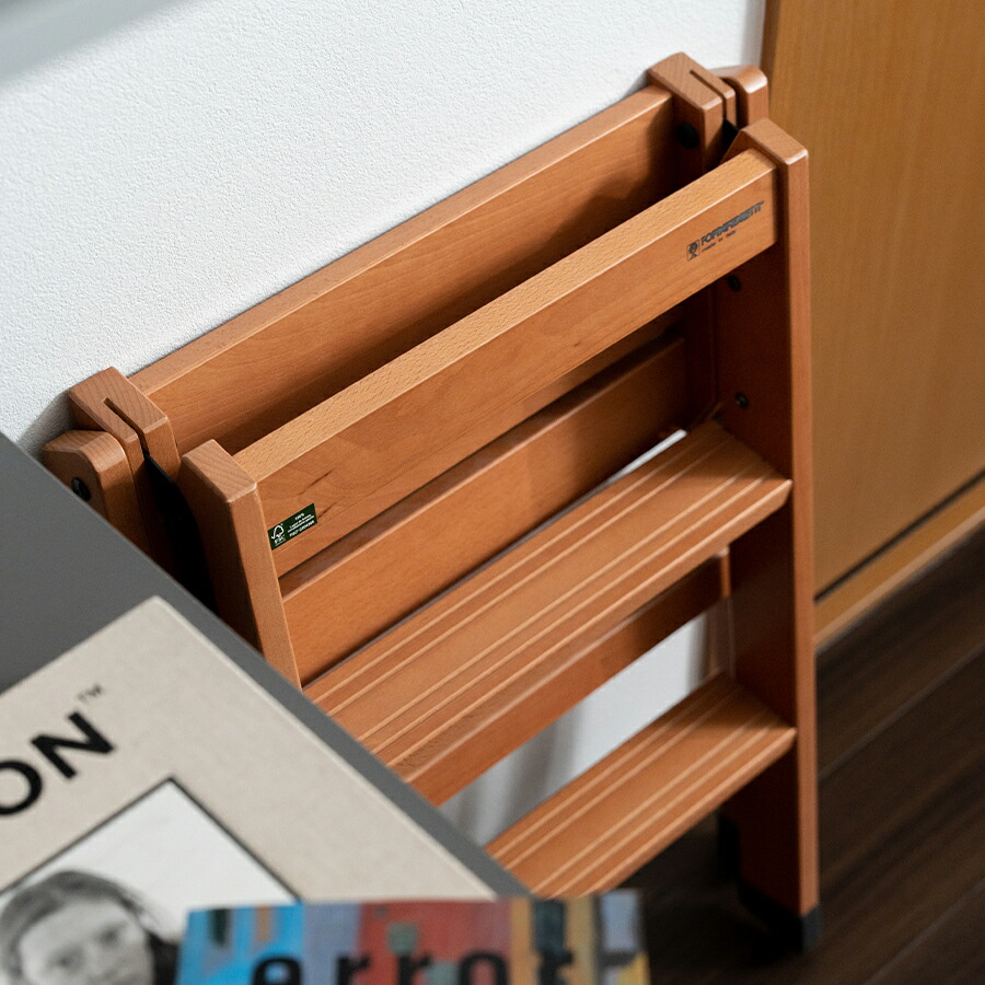 楽天市場】イタリア・フォッパぺドレッティ(FOPPAPEDRETTI) 木製 脚立