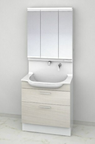 楽天市場】TOTOオクターブスリム洗面化粧台間口750ミリLDSFL075BCGGN29