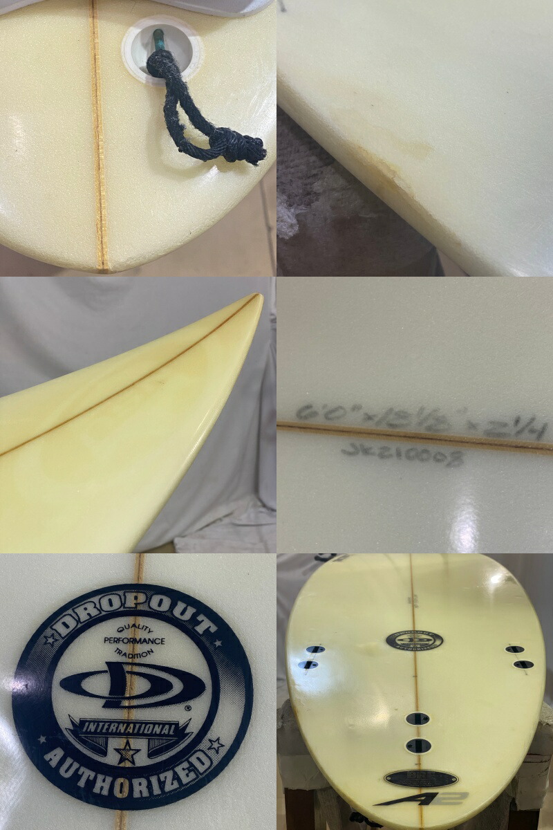 楽天市場】【中古】DROP OUT (ドロップアウト) ショートボード [CLEAR