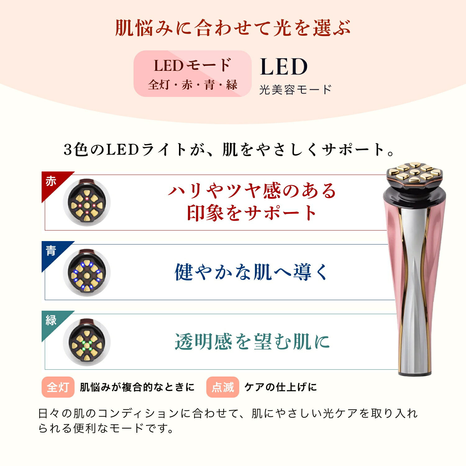 楽天市場】全品ポイント20倍！【公式限定2年保証】美顔器【 A. GLOBAL