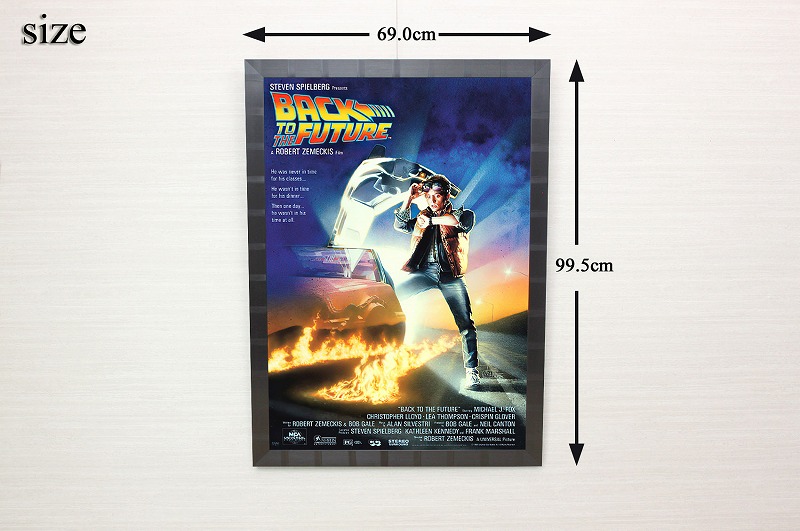 楽天市場】インテリアアート「バック トゥ ザ フューチャー」映画