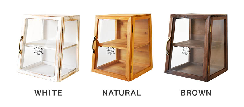 楽天市場】＼スーパーSALE／ アンティーク調 収納棚 ミニガラスケース