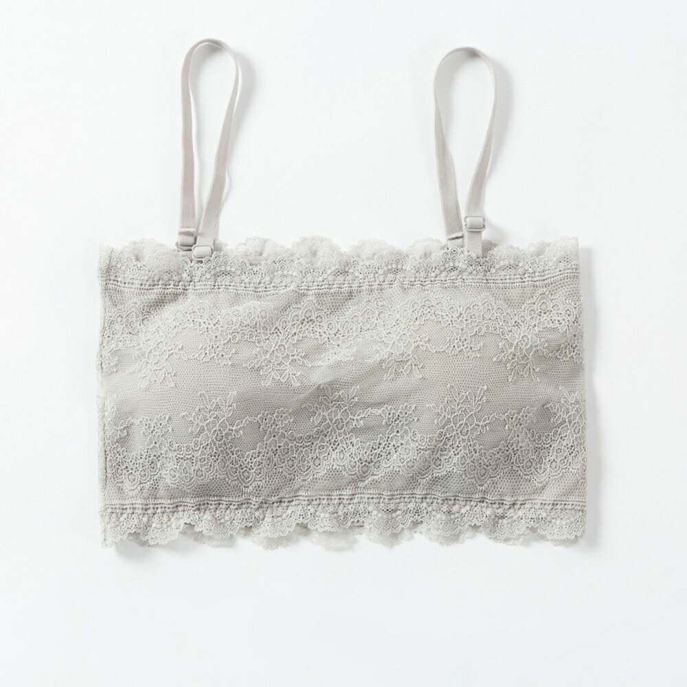 楽天市場】見せブラ レース ノンワイヤー 通販 チューブトップブラ