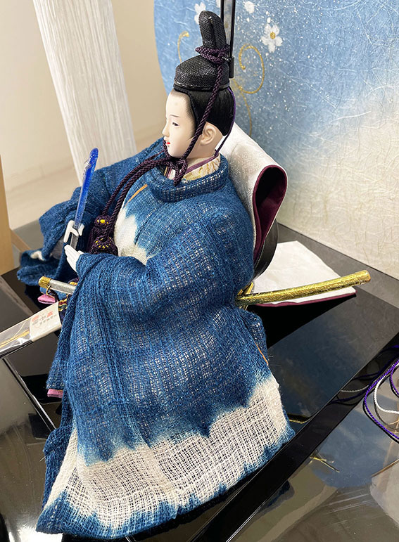 楽天市場】雛人形 芳崎作 親王飾り 藍＆愛 桃の節句 おひなさま 女の子