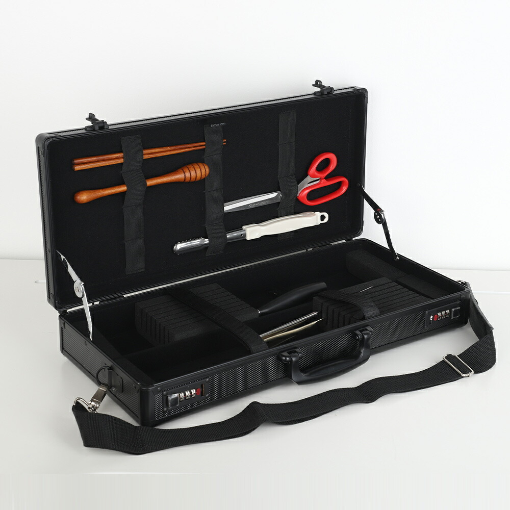 楽天市場】業務用 包丁ケース ジュラルミン アタッシュケース 持ち運び