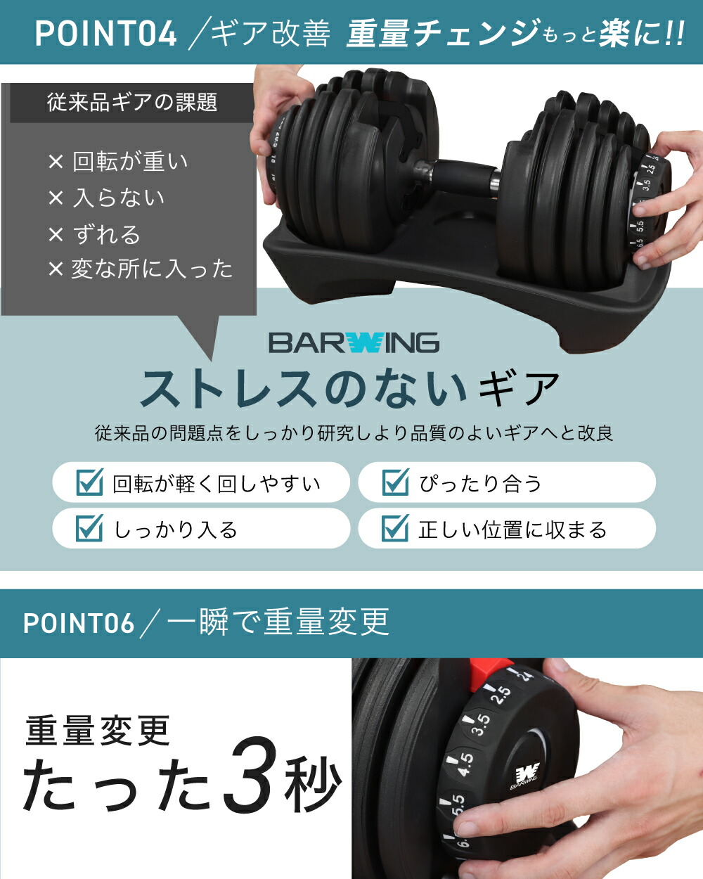 楽天市場】□3/11迄 最大4,900円OFF□ 可変式ダンベル 24kg 2個セット