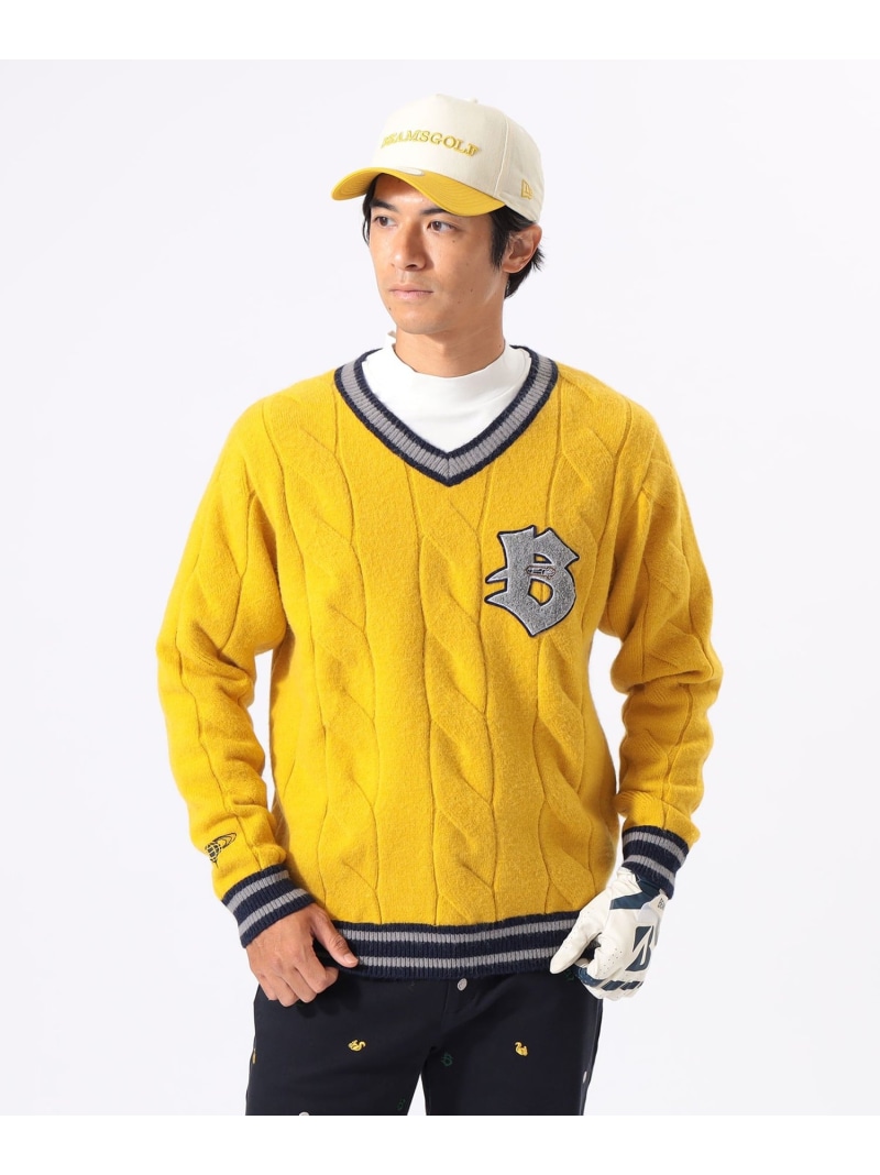 楽天市場】【SALE／30%OFF】ORANGE LABEL / リブライン Vネック ニット