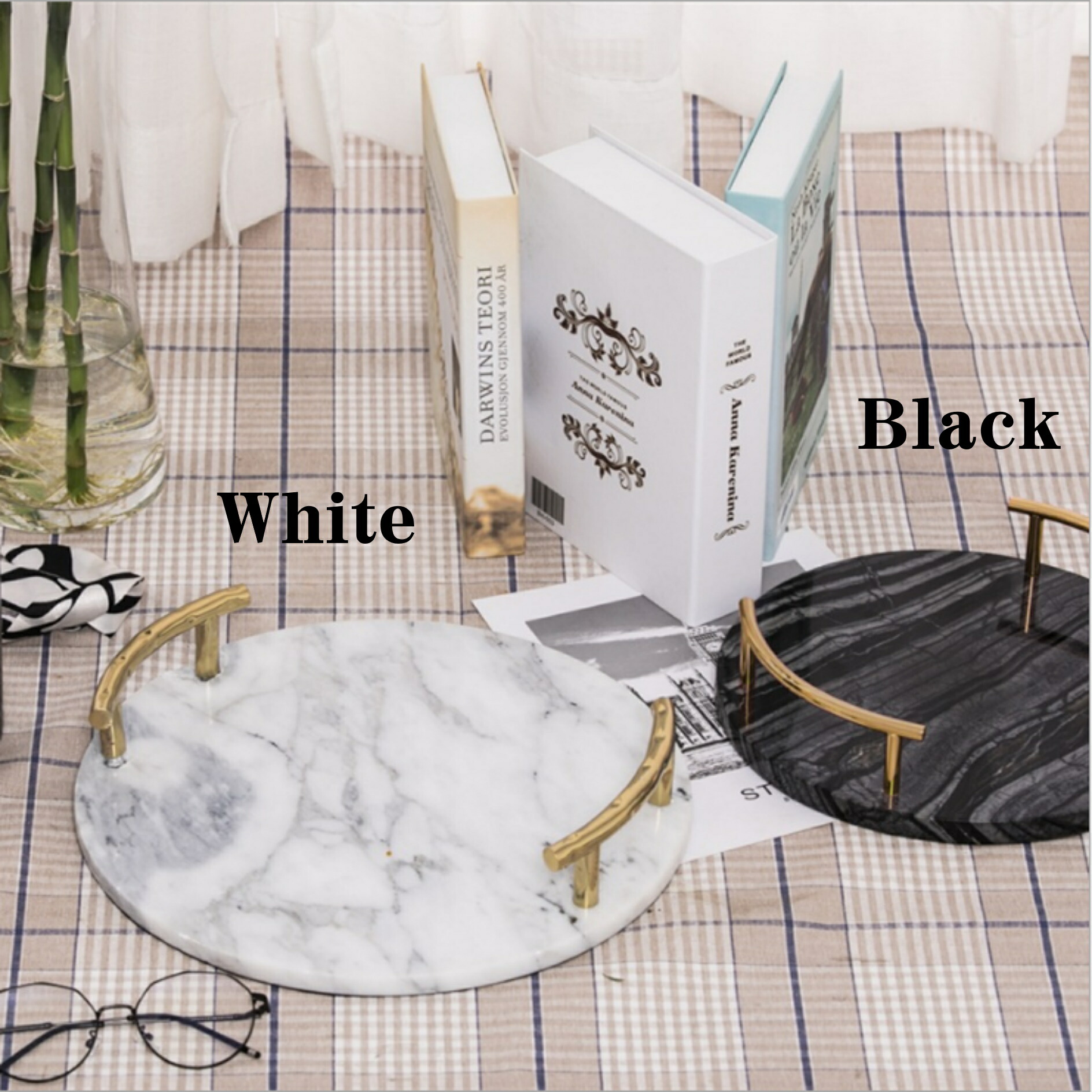 楽天市場】【アウトレット】大理石 小物入れ アクセサリートレー