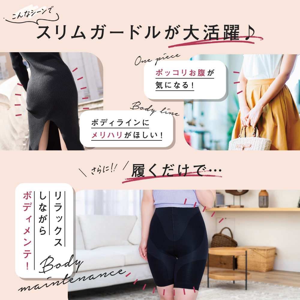 楽天市場】【3/8 20%OFF！】 ガードル 公式 BELMISE ベルミス スリム