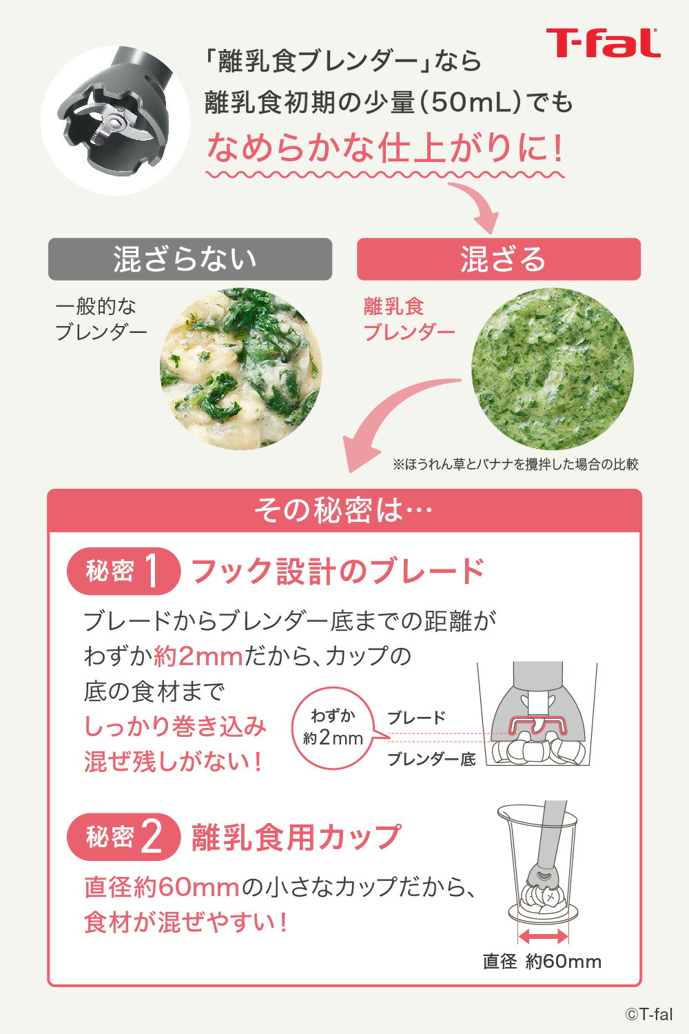 楽天市場】【T-fal公認ショップ】ティファール T-fal ハンドブレンダー