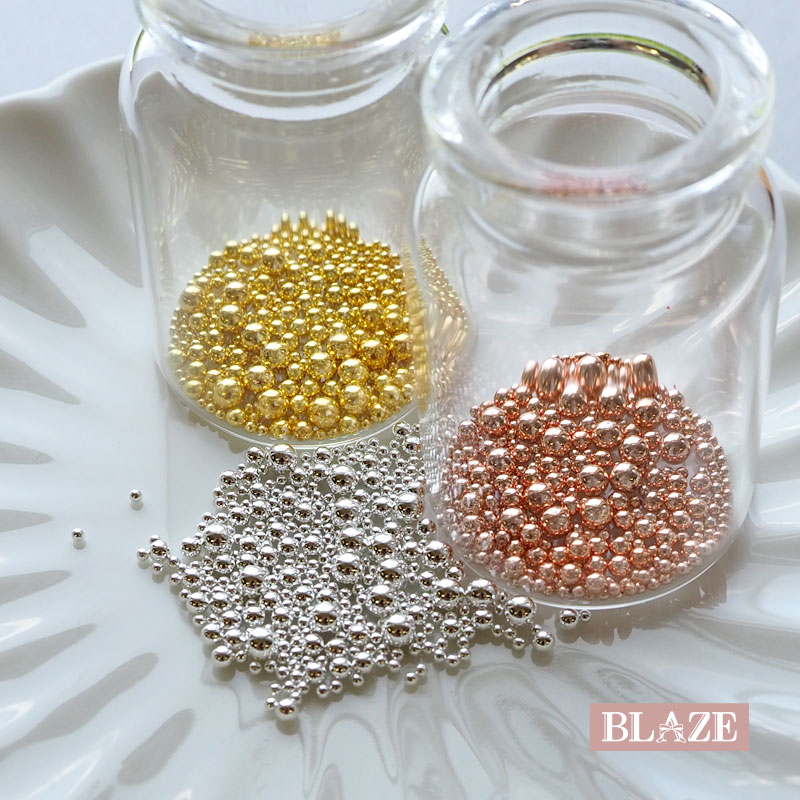 楽天市場】【約5g入り】封入パーツ メタル ブリオン サイズ ミックス