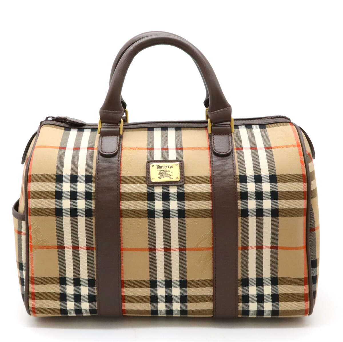 Burberrys バーバリー シューズバッグ ブラウン ノバチェック ゴルフ