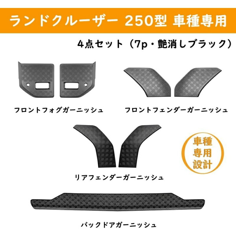 楽天市場】ランドクルーザー 250系 アクセサリー フロントバンパー