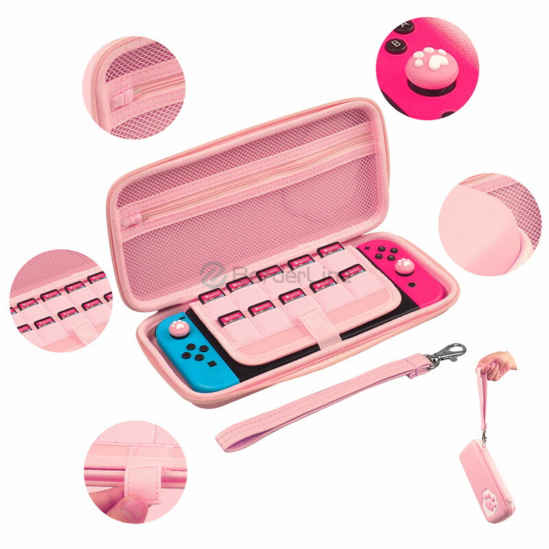 楽天市場】スイッチ ケース 有機el かわいい Nintendo Switch 猫 肉球