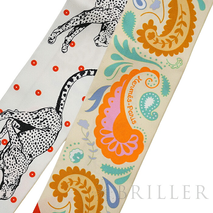 楽天市場】エルメス ツイリー チーター・バンダナ ジョーヌ・スフル