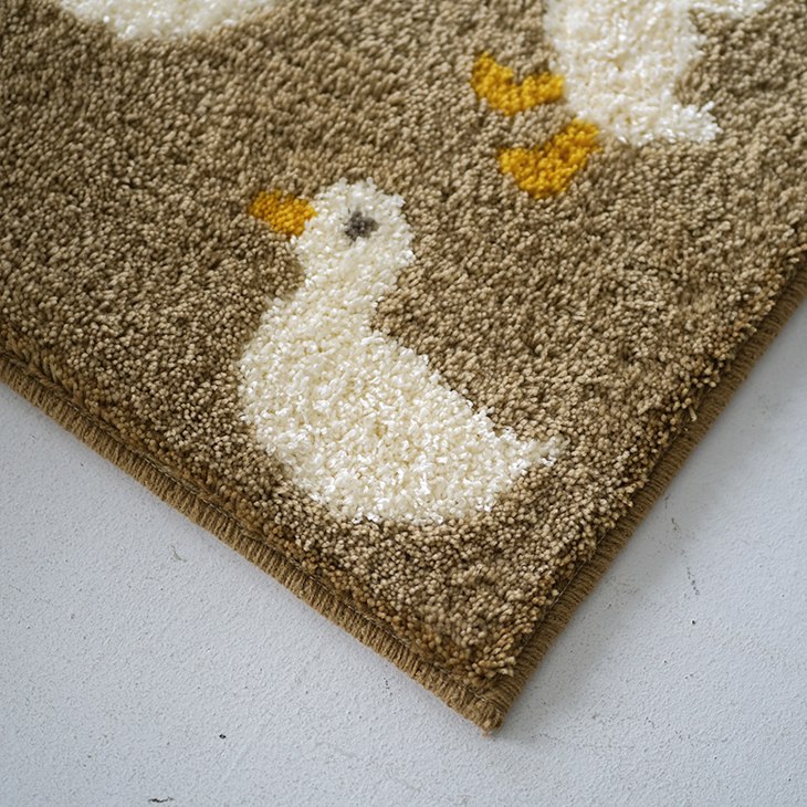 楽天市場】[P5倍 3/5 23:59迄] タフティング マット あひるマット 45