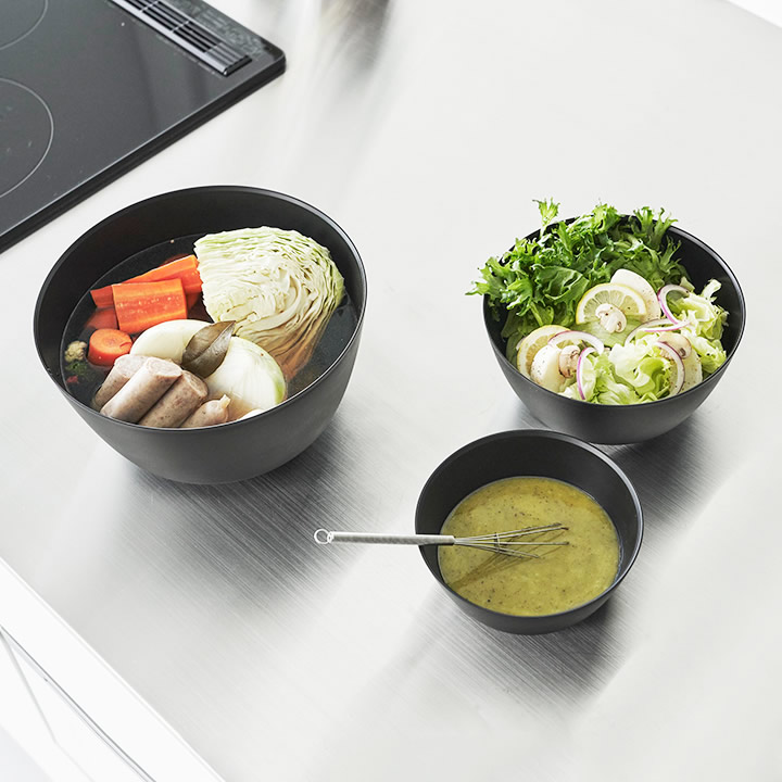 楽天市場】ボウル 耐熱 ボウル レンジok 【 傾けて混ぜやすい調理