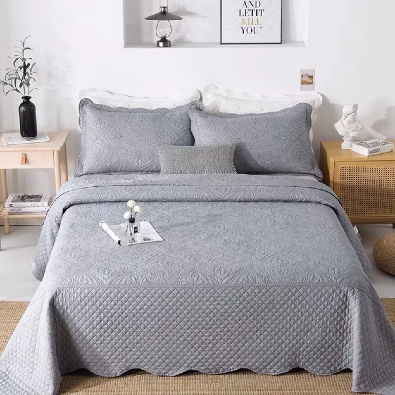 楽天市場】マルチカバー キルト ベッドスプレッド ベッドカバー ダブル