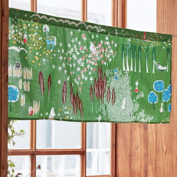 楽天市場】【4000円OFFクーポン配布】ムーミン 北欧カフェカーテン