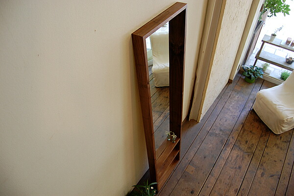 楽天市場】【国産/無垢】スタンドミラー 全身ミラー 鏡 姿見 壁掛け