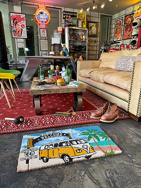 楽天市場】ルート66 ココマット （ワーゲンバス/サンタモニカ） 靴の