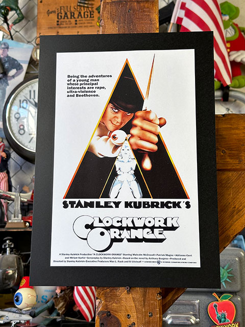 楽天市場】ハリウッドポスター #0083 映画 時計じかけのオレンジ 劇場