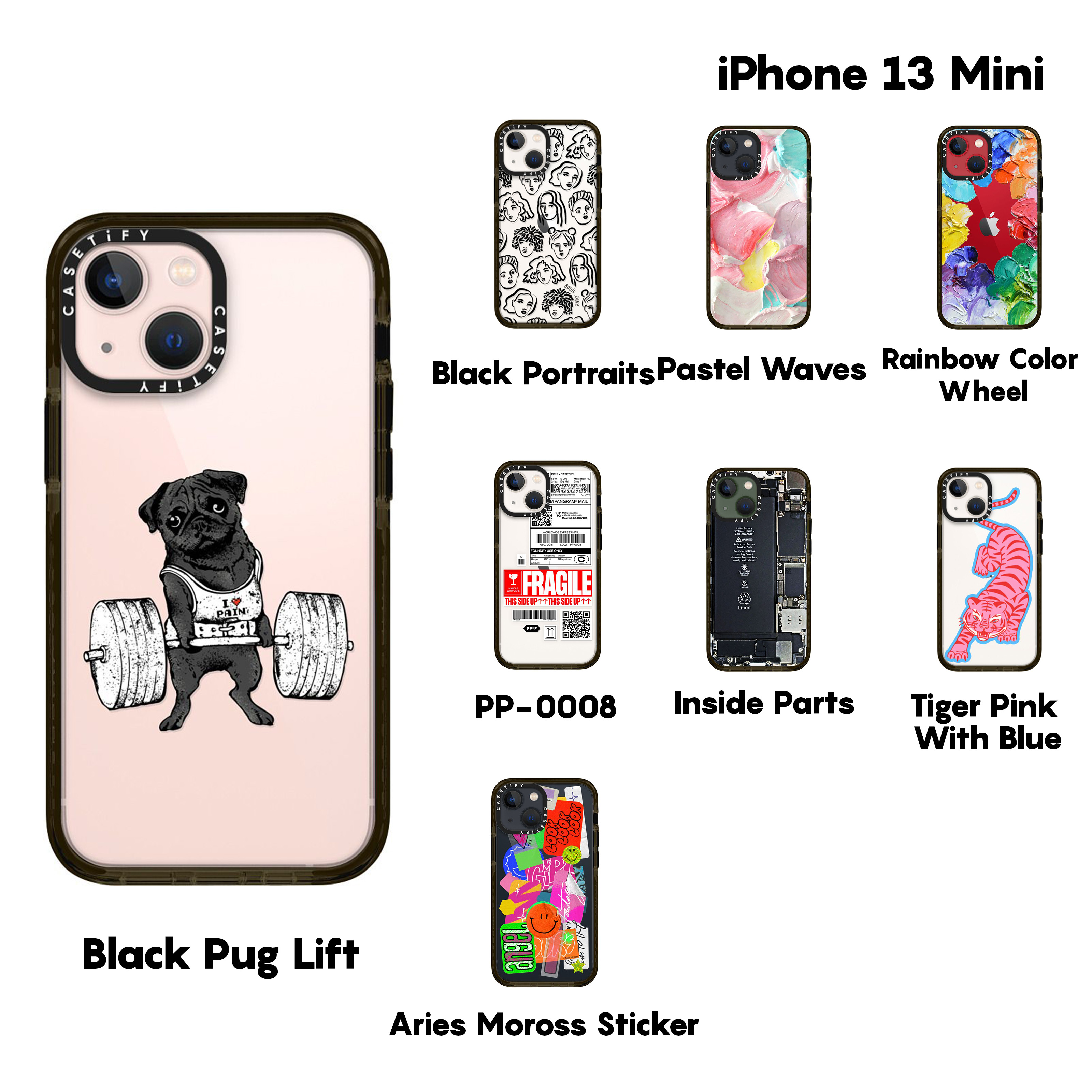 楽天市場】【公式】 CASETiFY iPhone 13Mini インパクトケース クリア