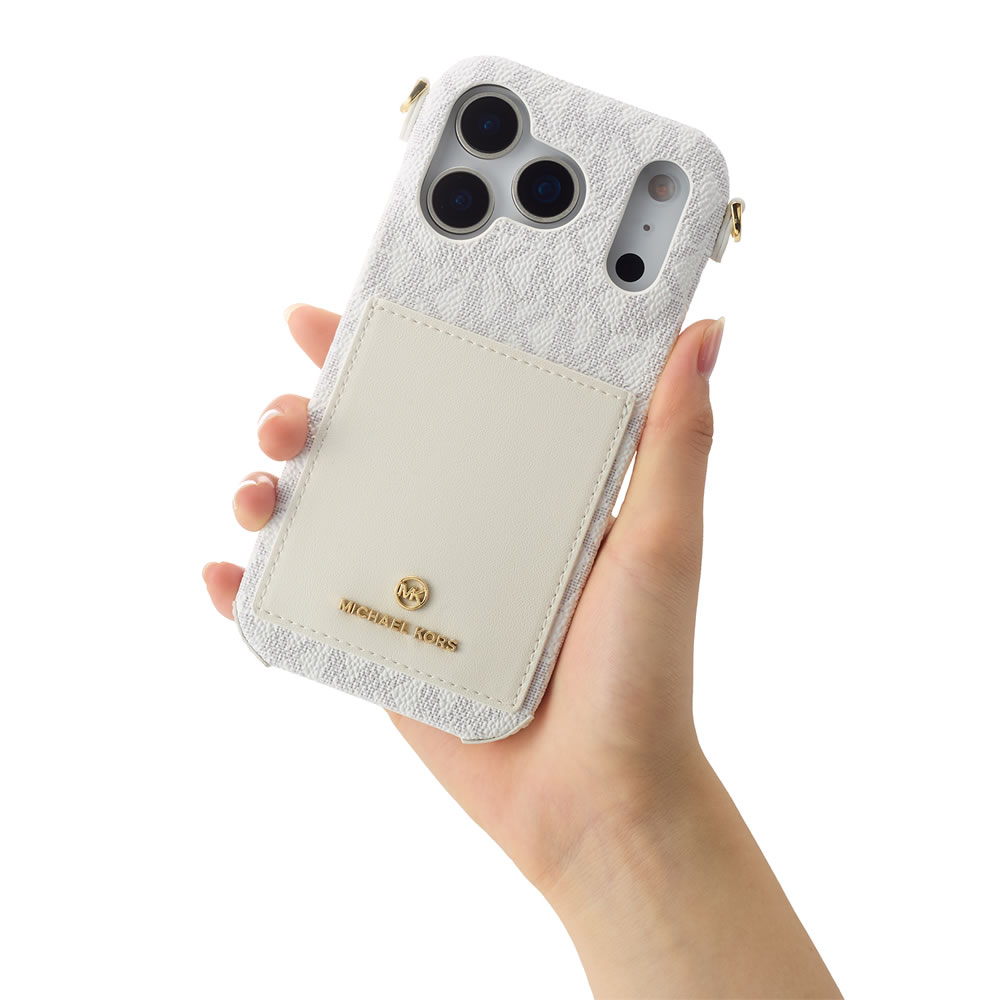 楽天市場】MICHAEL KORS Wrap Case Pocket with Strap for iPhone