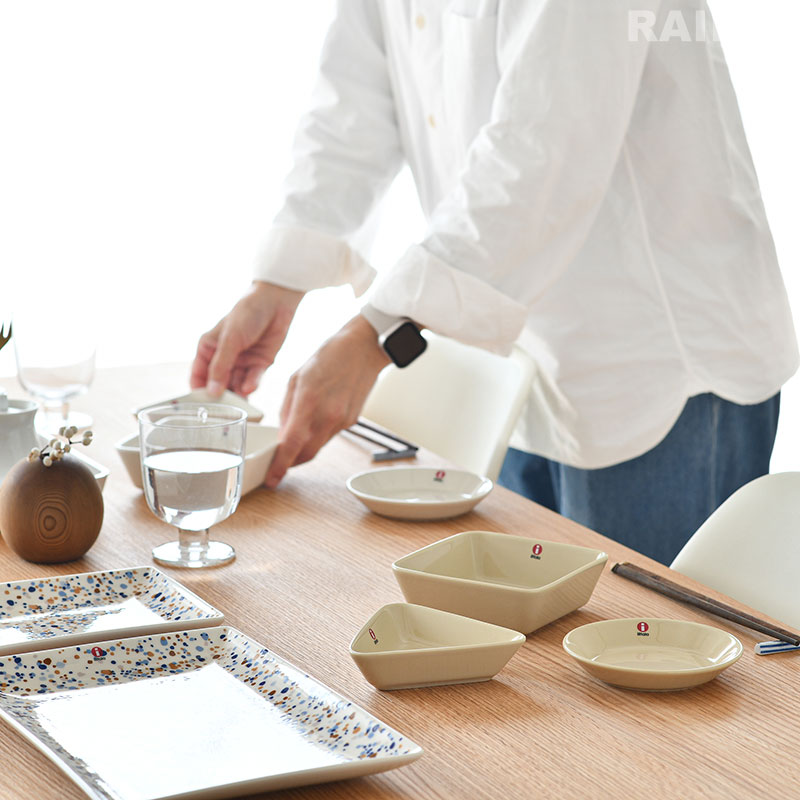 楽天市場】イッタラ ミニサービングセット ティーマ リネン ホワイト