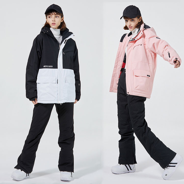 楽天市場】新作 スノーボードウェア レディース 上下セット スキー