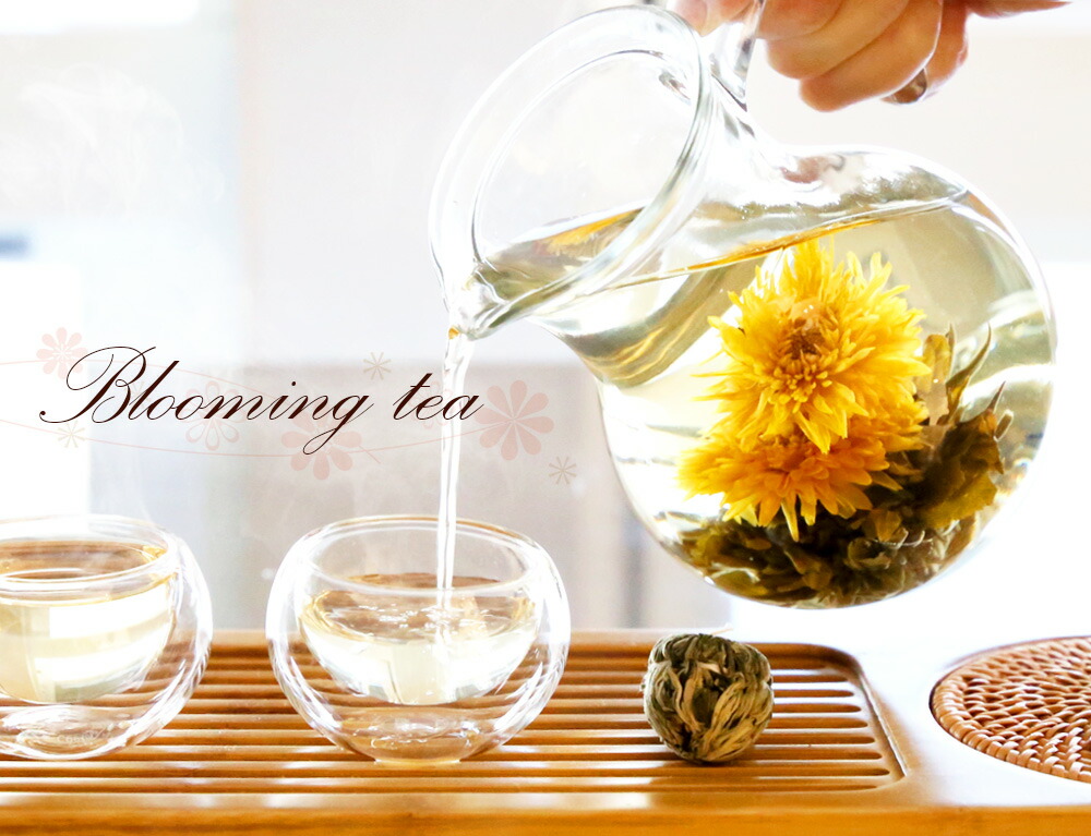 楽天市場】リムテー 花 咲く工芸茶 10個入 菊・茉莉花 東方美人